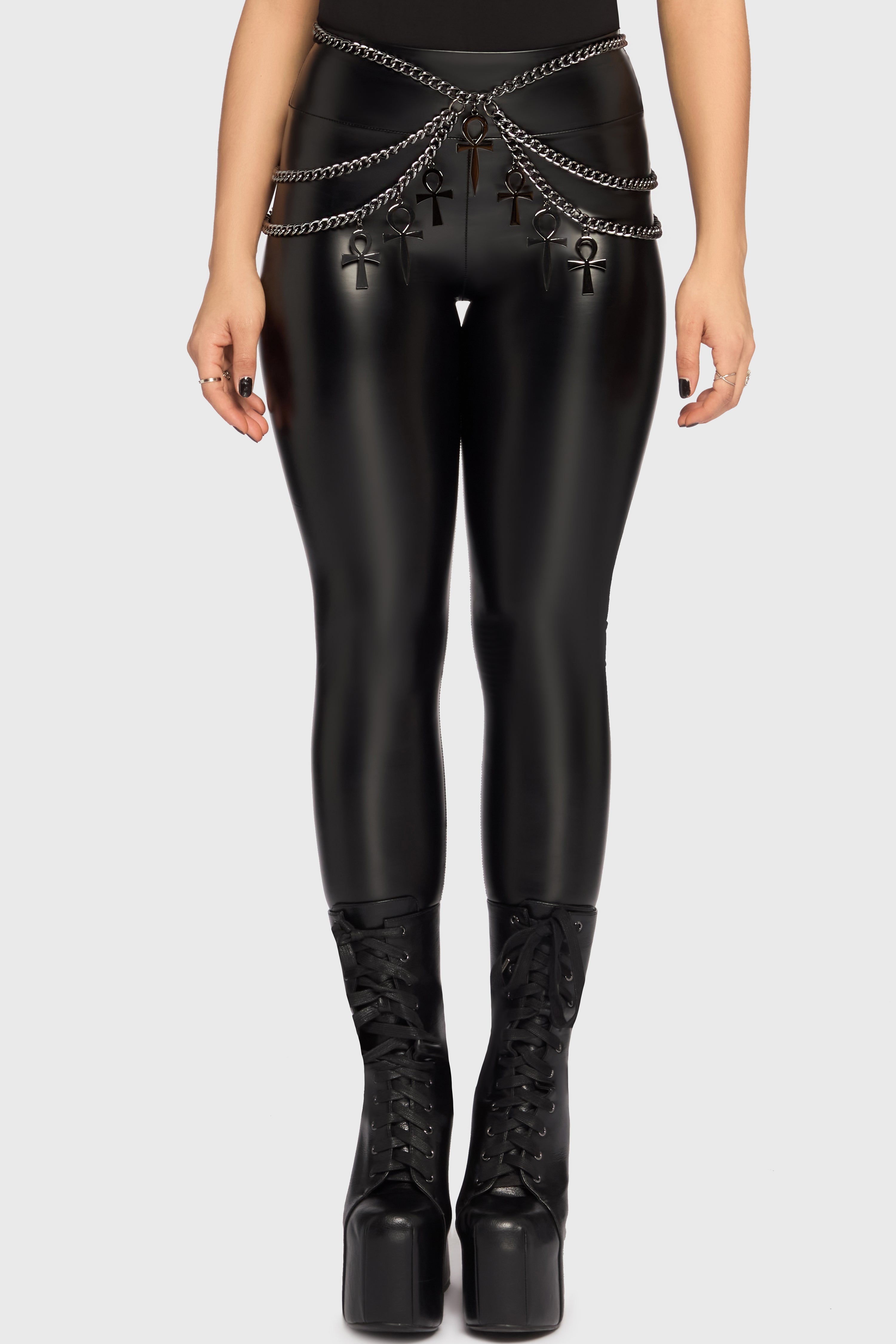 Sacred Runes Chain Belt Killstar / Womens