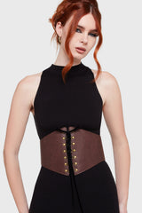 End Of Night Belt [Brown] Killstar / Womens