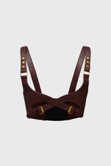 Roseate Harness [Brown/Gold] Killstar / Womens