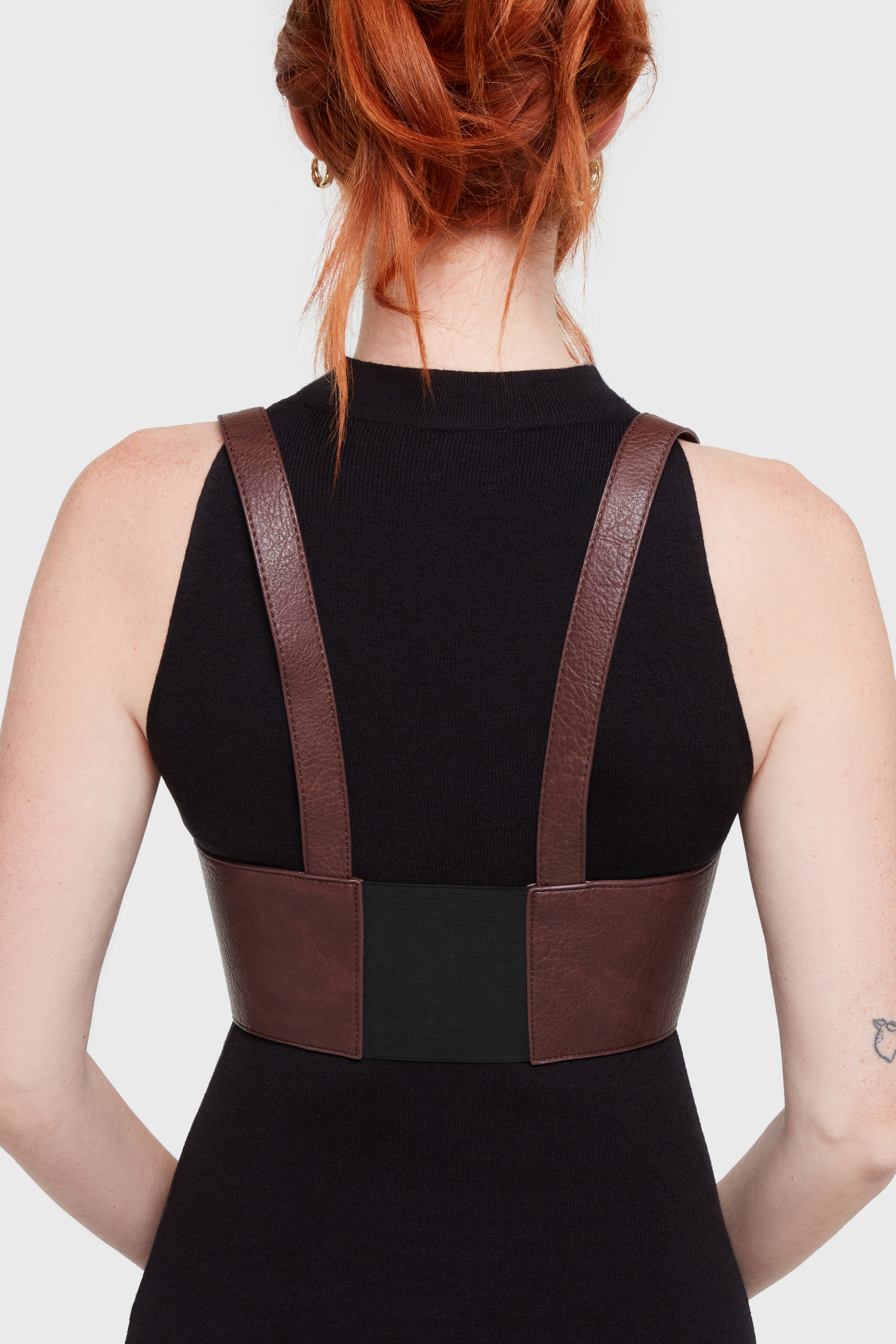 Roseate Harness [Brown/Gold] Killstar / Womens