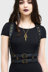 Ivy Harness [Gold] Killstar / Womens