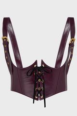 Phantoms Embrace Harness [Burgundy] Killstar / Womens