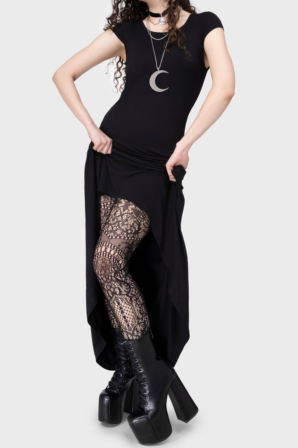 Empyrean Lace Tights Killstar / Womens