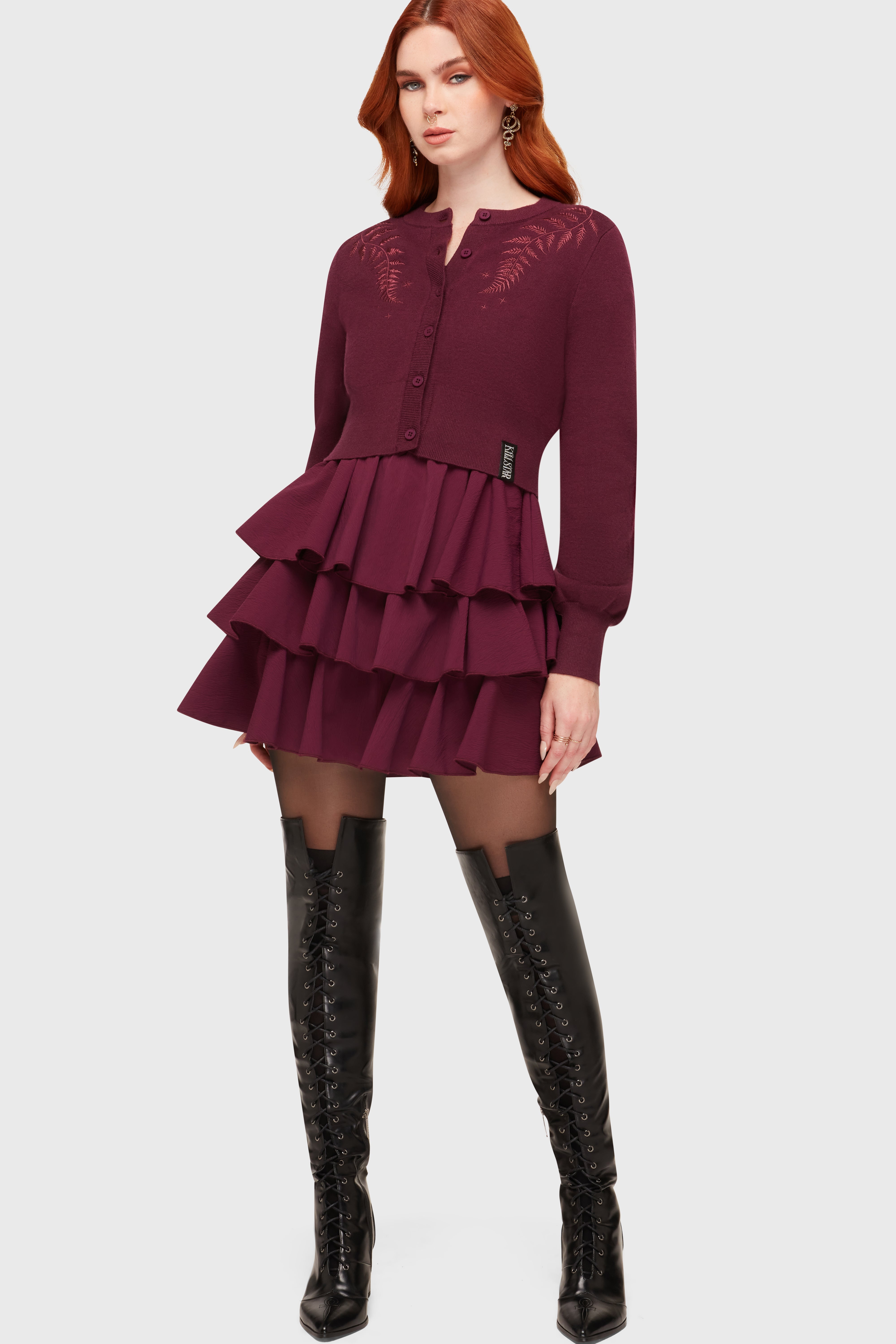 Thorned Kiss Mini Dress Killstar / Womens