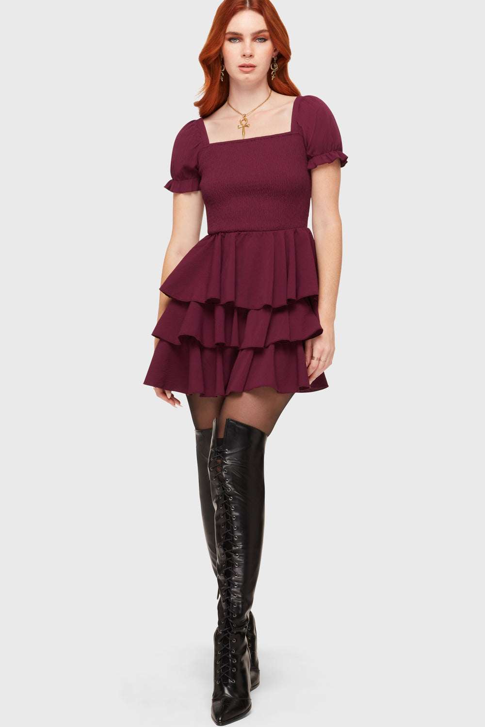 Thorned Kiss Mini Dress Killstar / Womens
