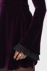Beatrix Dress [Purple] Killstar / Womens