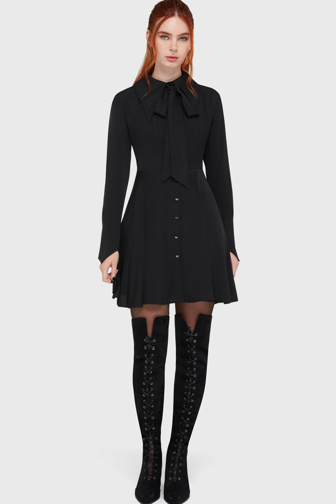 Lyricore Dress [Black] Killstar / Womens