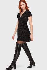 Garden Of Venom Mini Dress Killstar / Womens