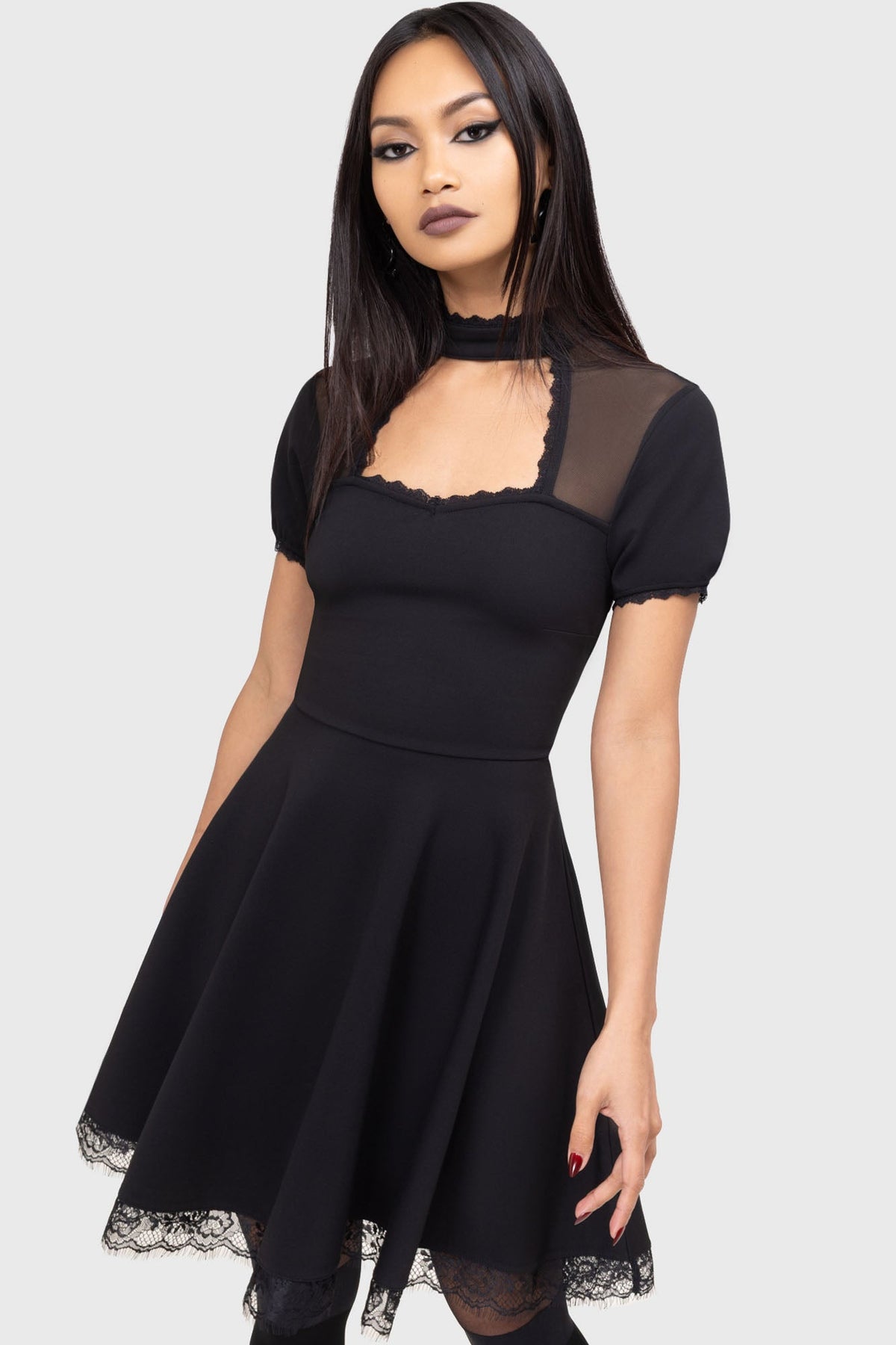 Draculana Skater Dress [B] Killstar / Womens