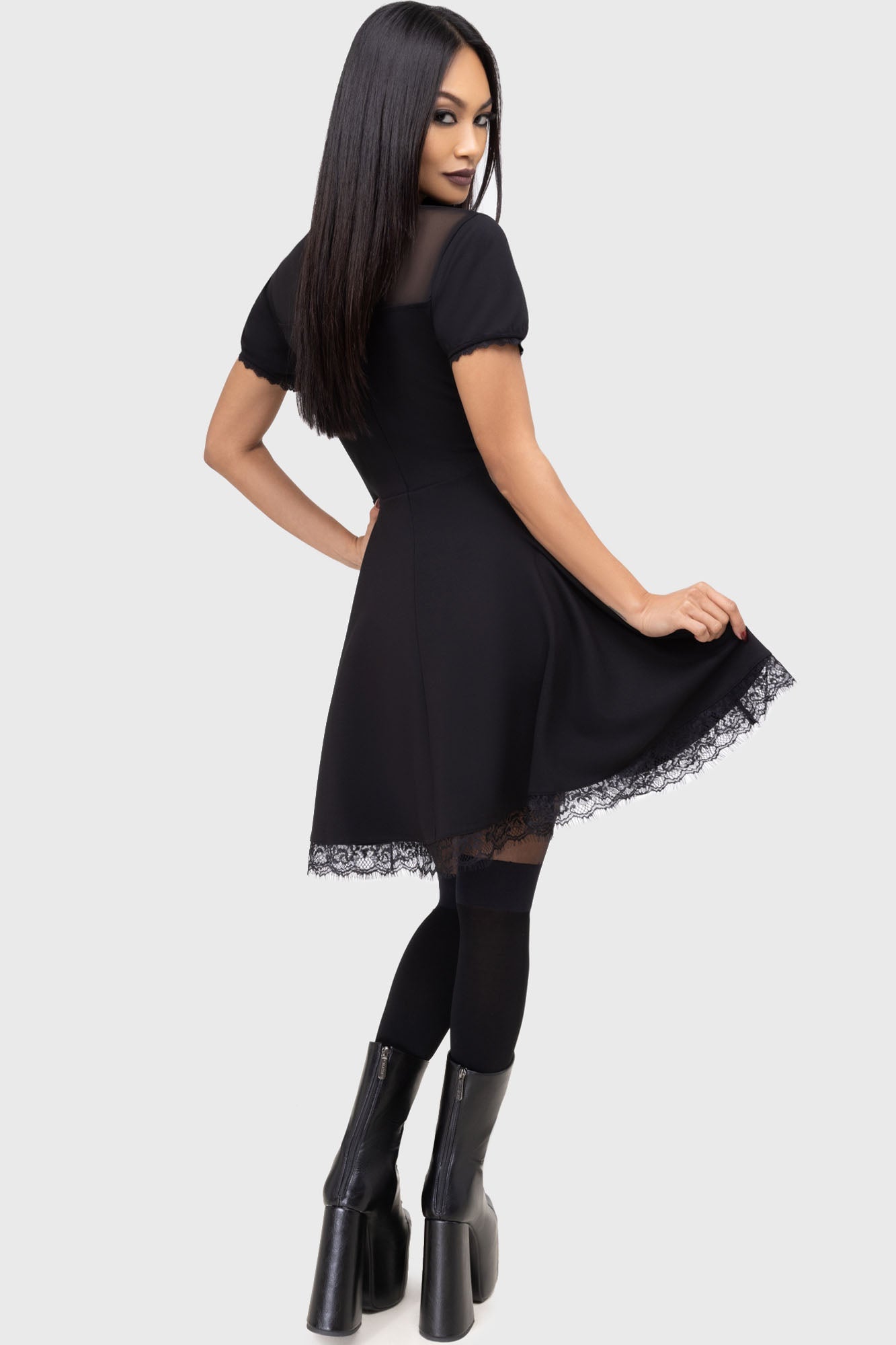 Draculana Skater Dress [B] Killstar / Womens