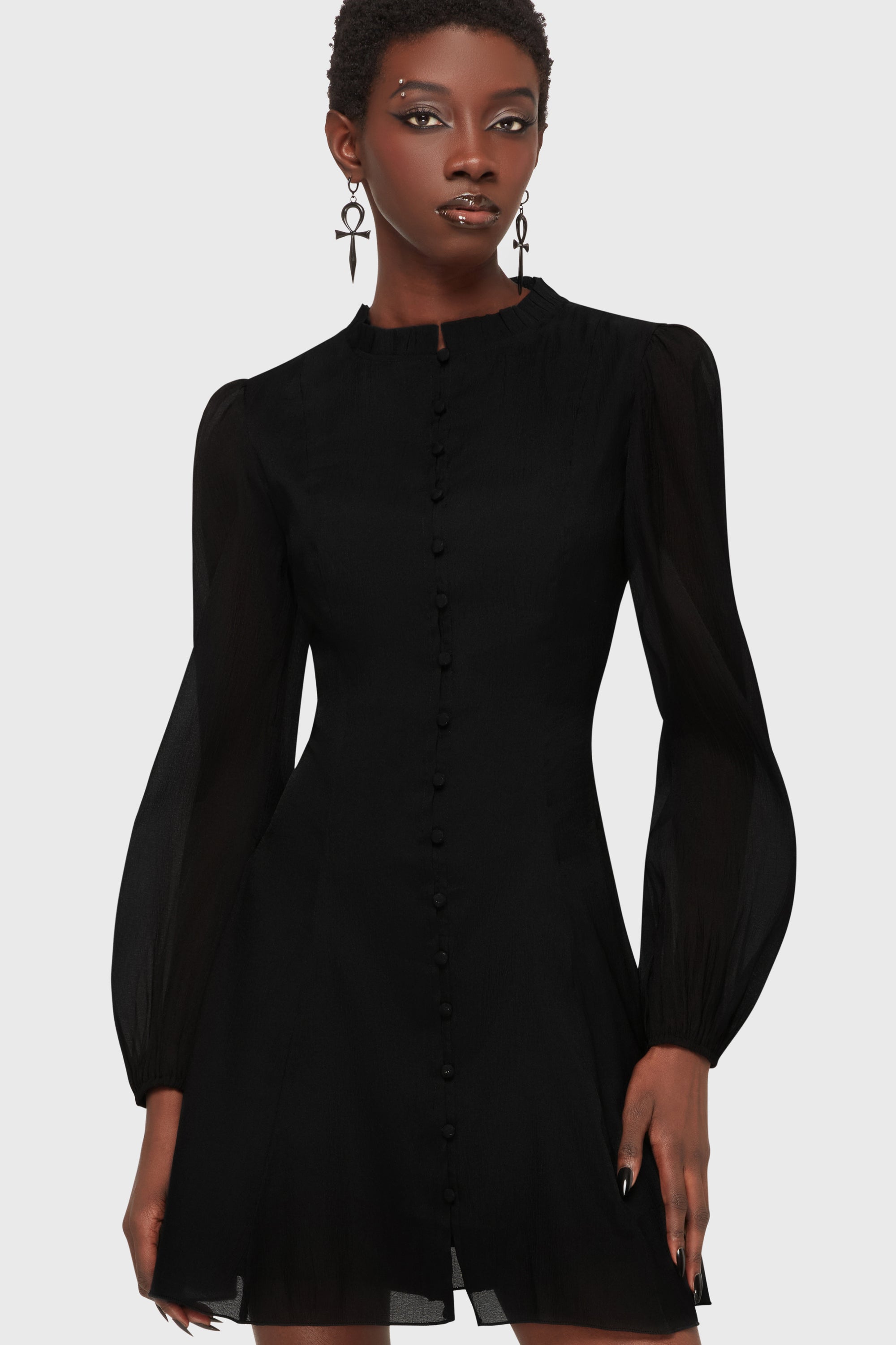 Liora's Wrath Mini Dress Killstar / Womens
