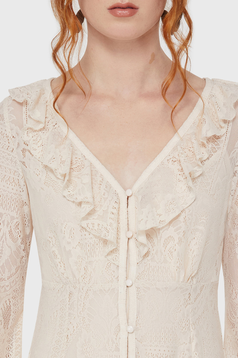 Cybele Lace Dress [Ivory] Killstar / Womens