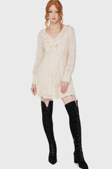 Cybele Lace Dress [Ivory] Killstar / Womens