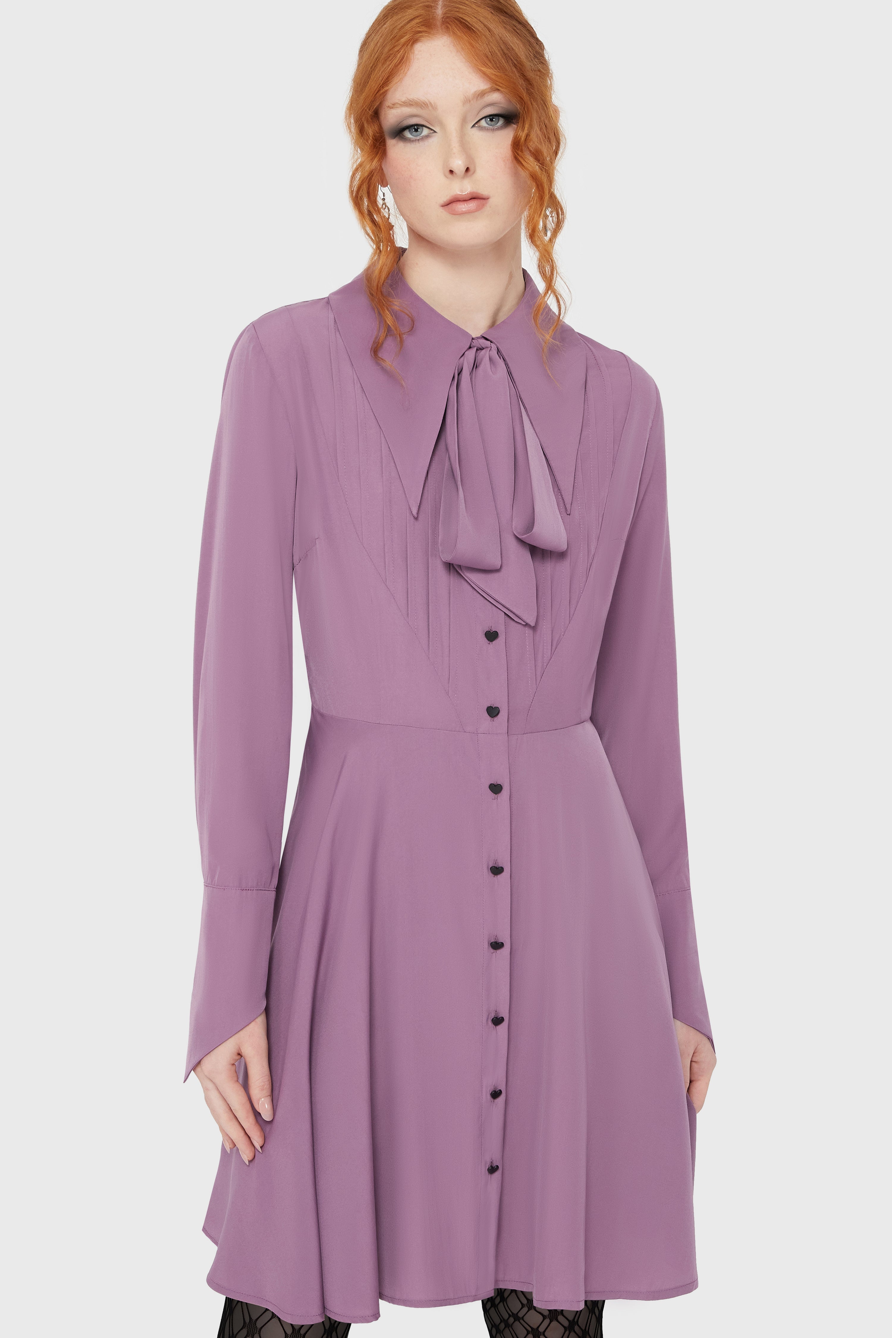 Lyricore Dress [Mauve] Killstar / Womens