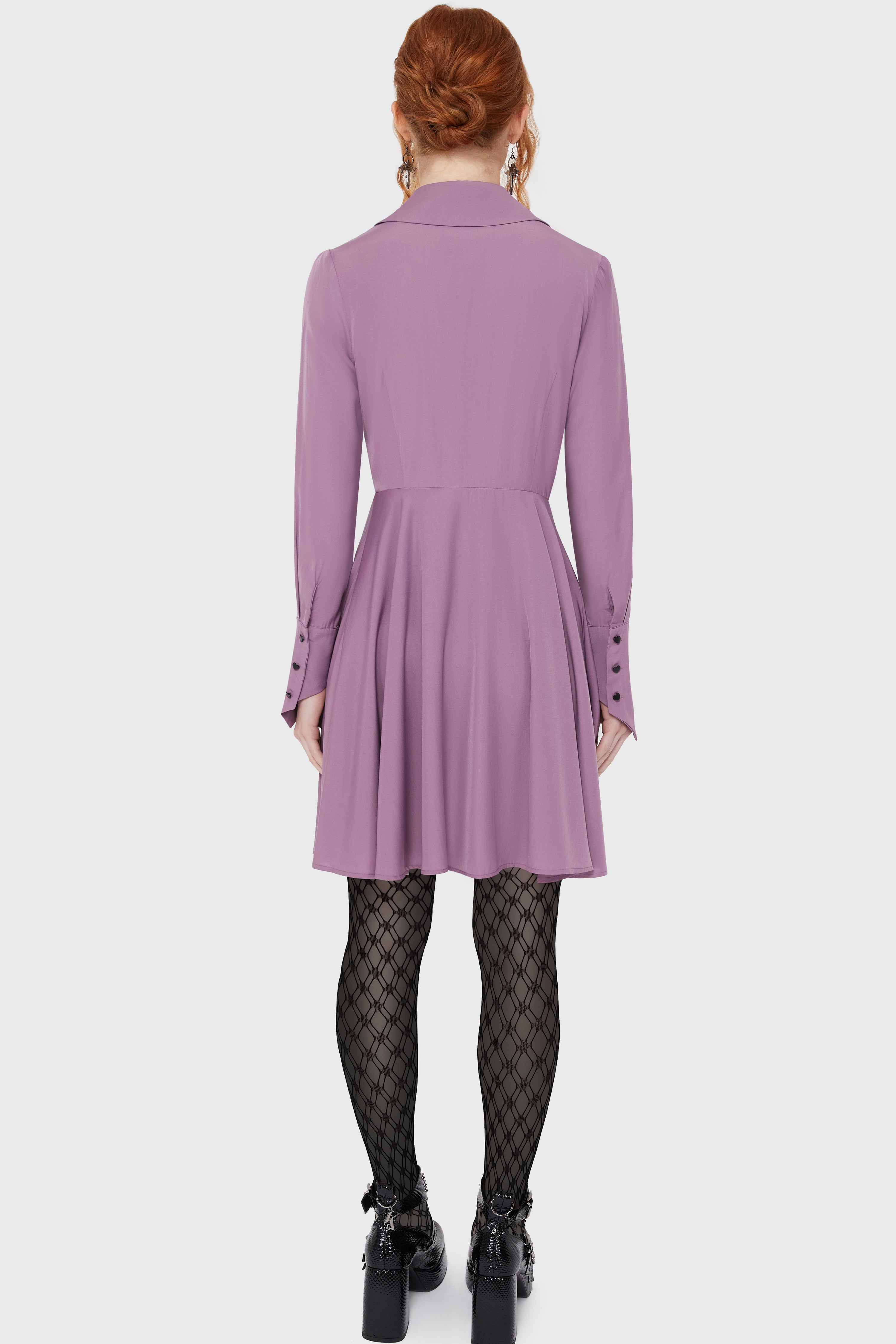 Lyricore Dress [Mauve] Killstar / Womens