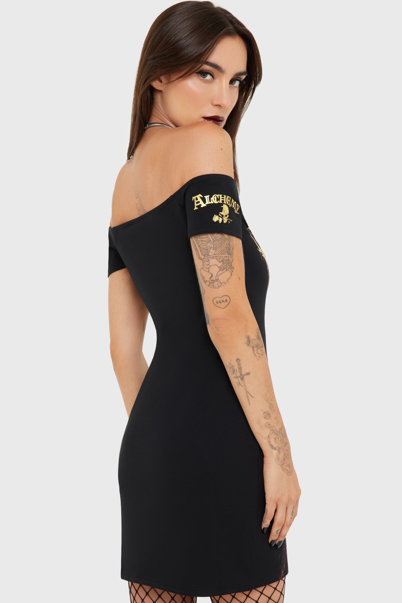 Arcane Rituals Mini Dress Killstar / Womens