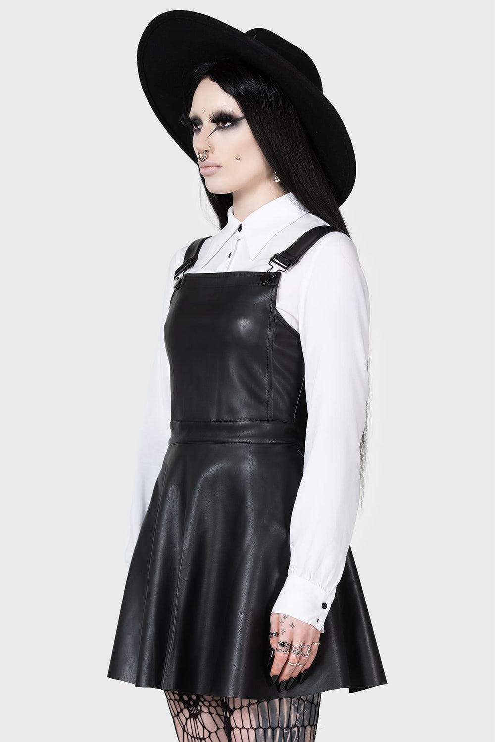 Neve Pinafore Dress Killstar / Womens