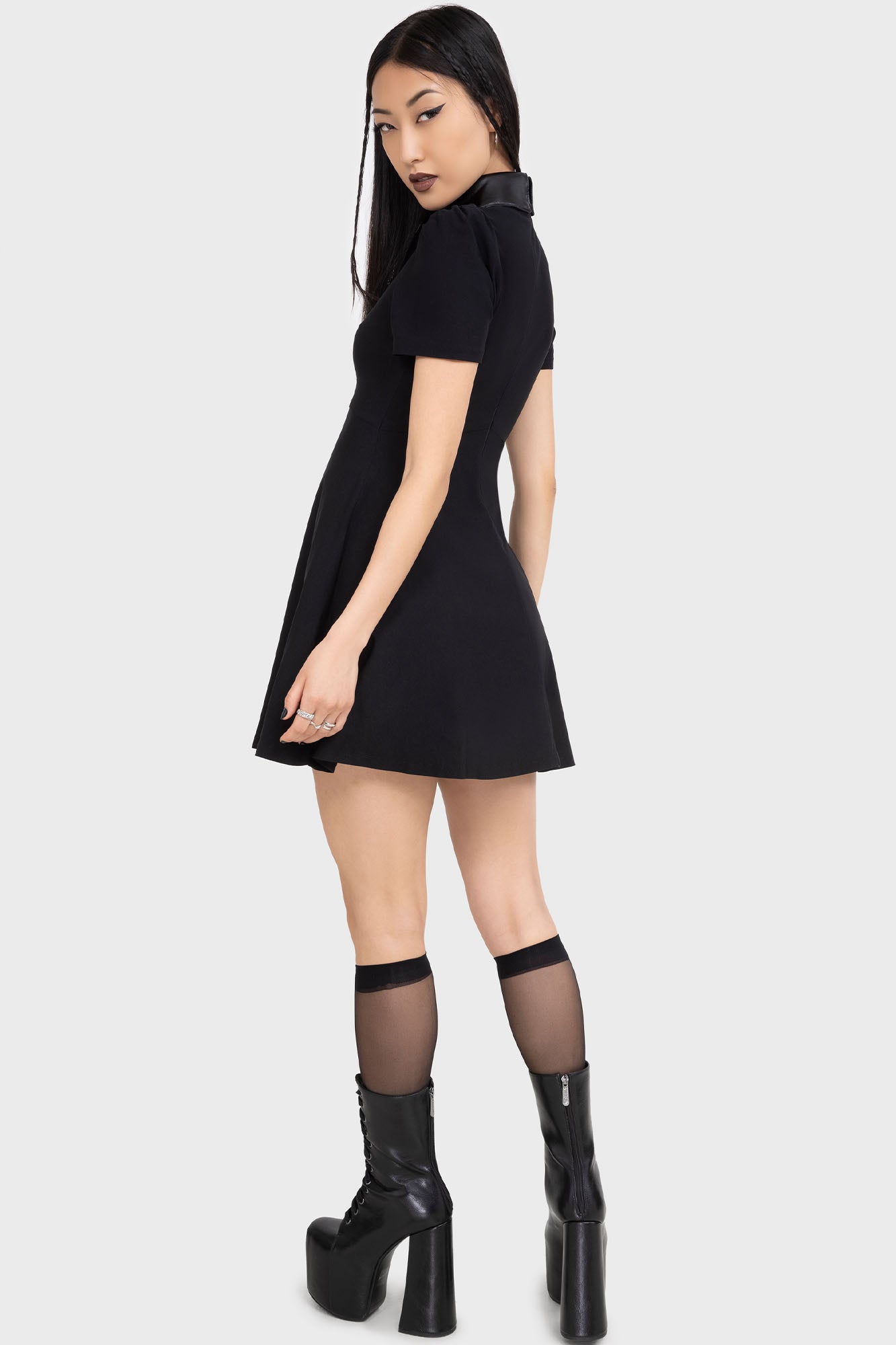 Chapel Collar Dress Killstar / Womens