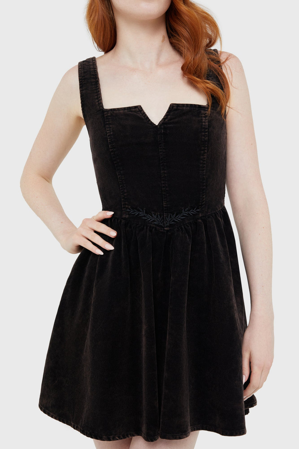 Elderroot Mini Dress [BROWN] Killstar / Womens