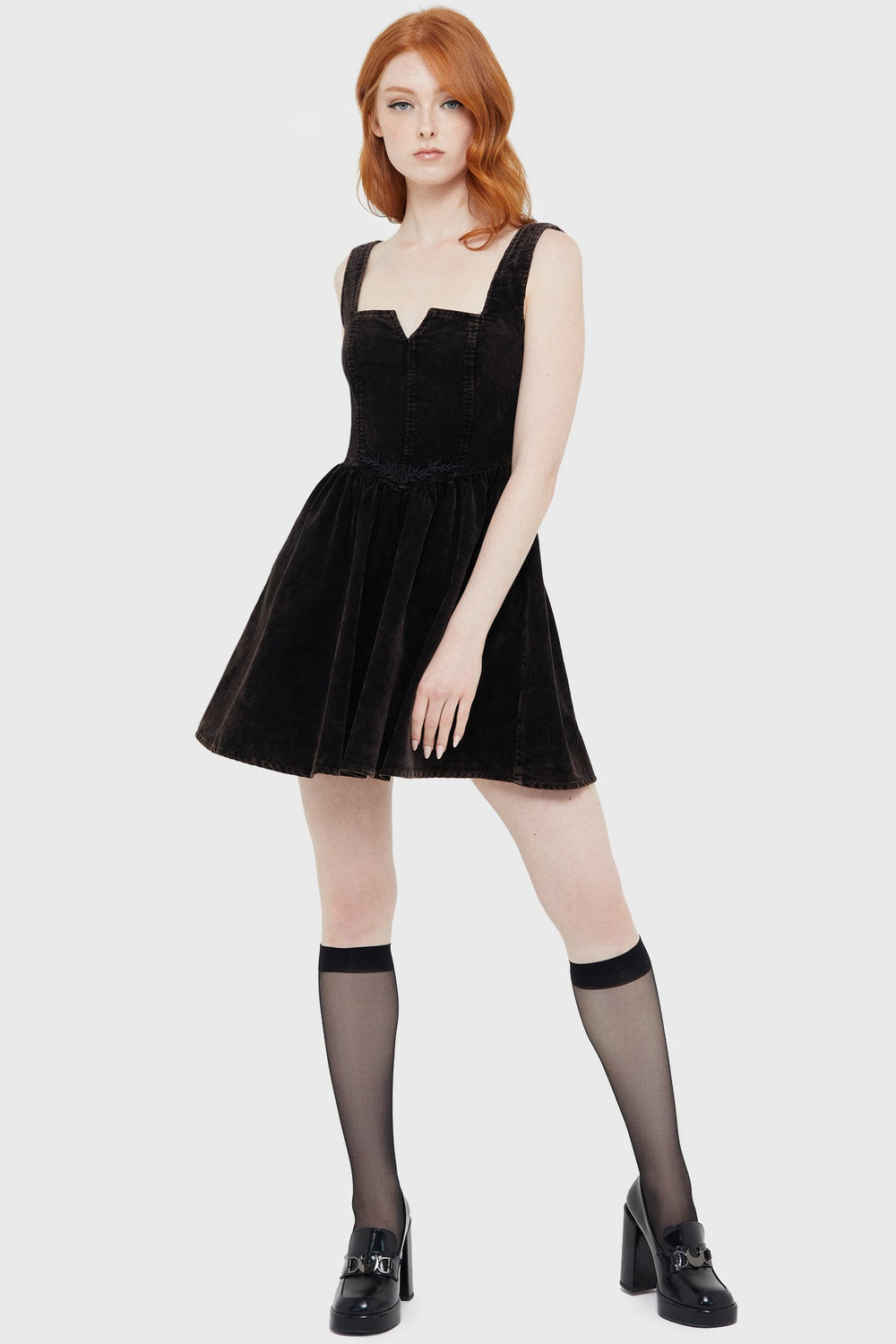 Elderroot Mini Dress [BROWN] Killstar / Womens