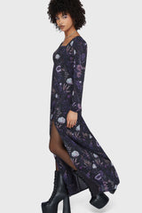 Dusk's Garden Maxi Dress Killstar / Womens