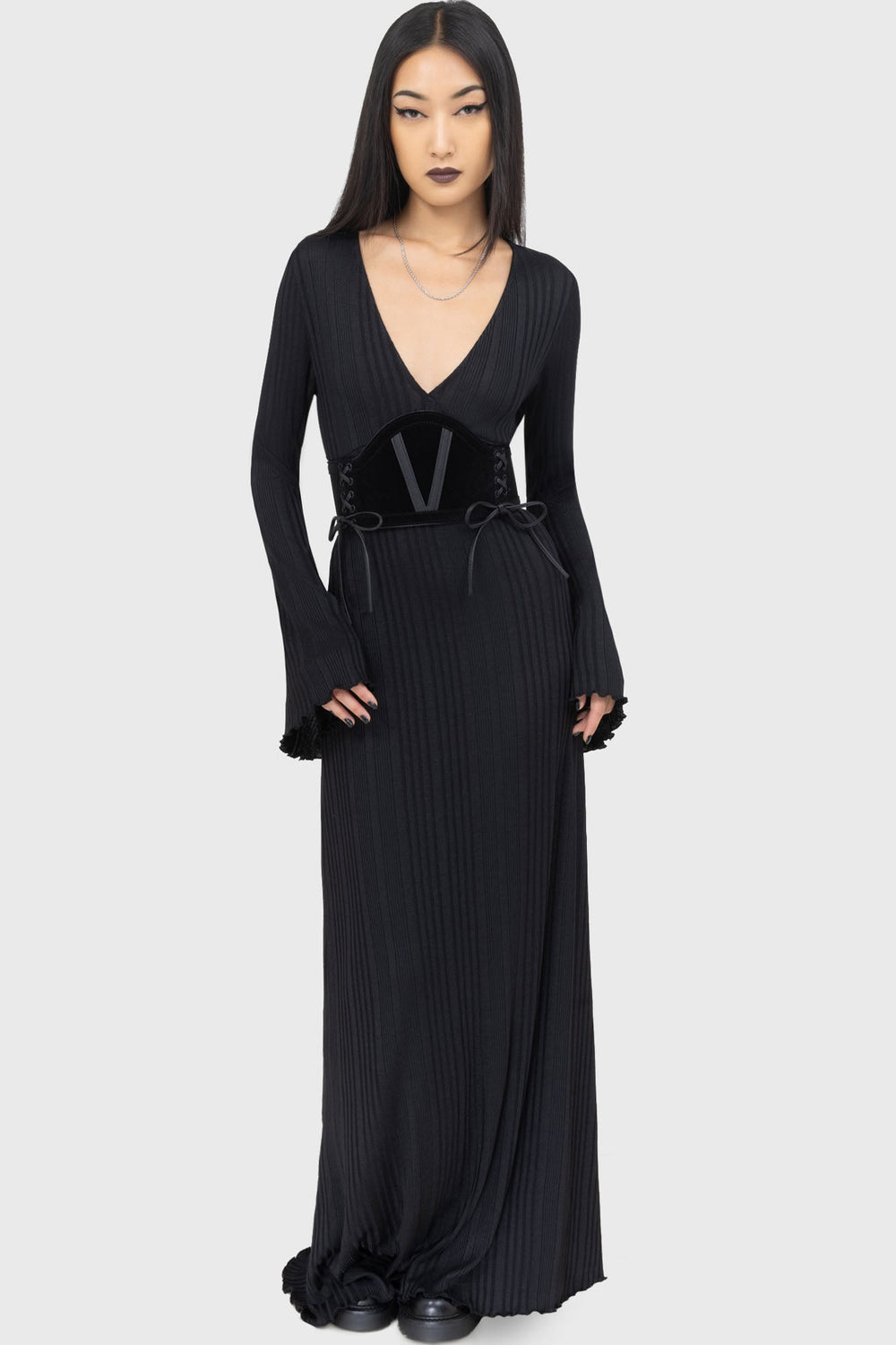Endless Night Maxi Dress Killstar / Womens