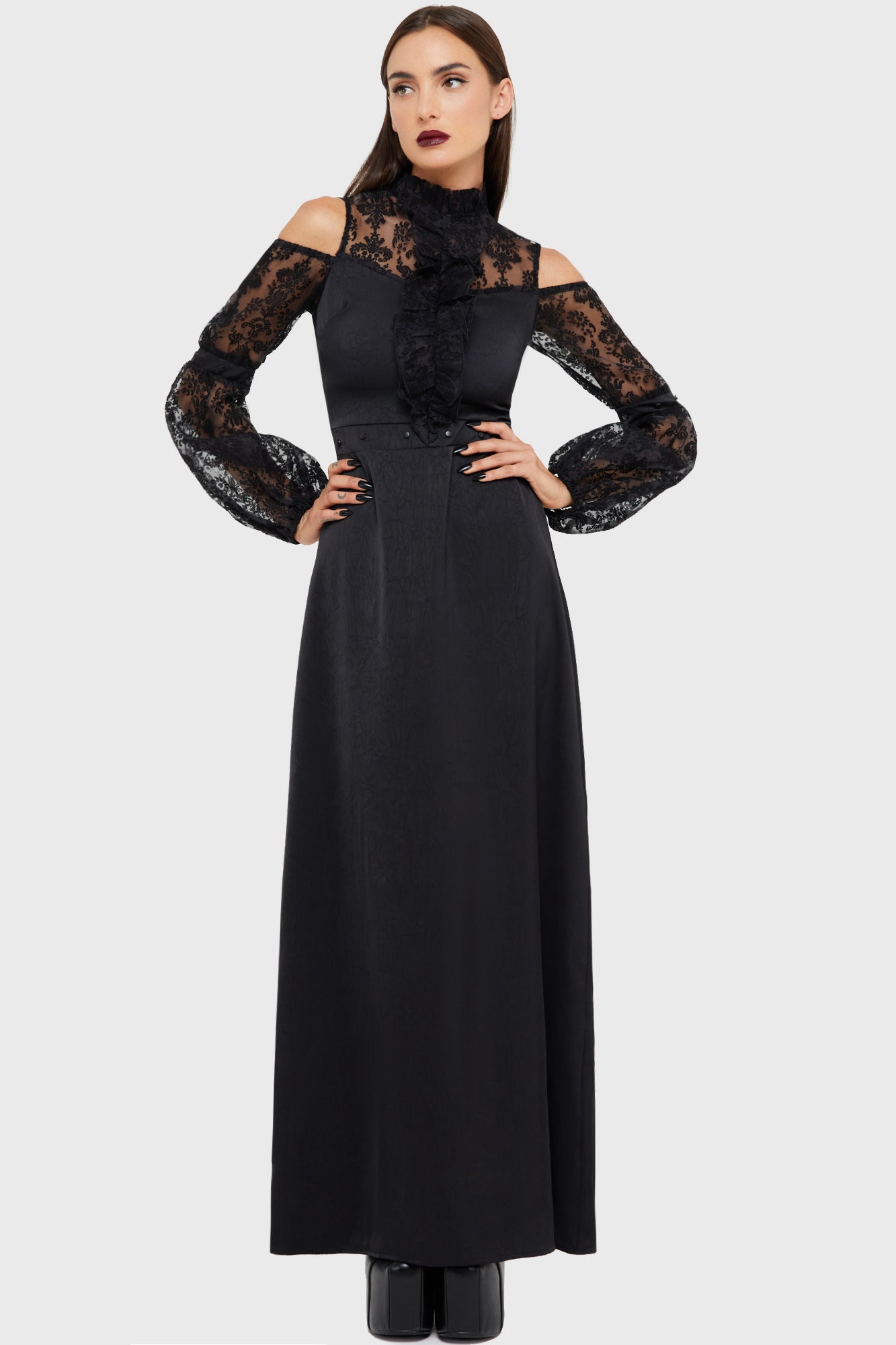 Isabeau's Curse Maxi Dress Killstar / Womens