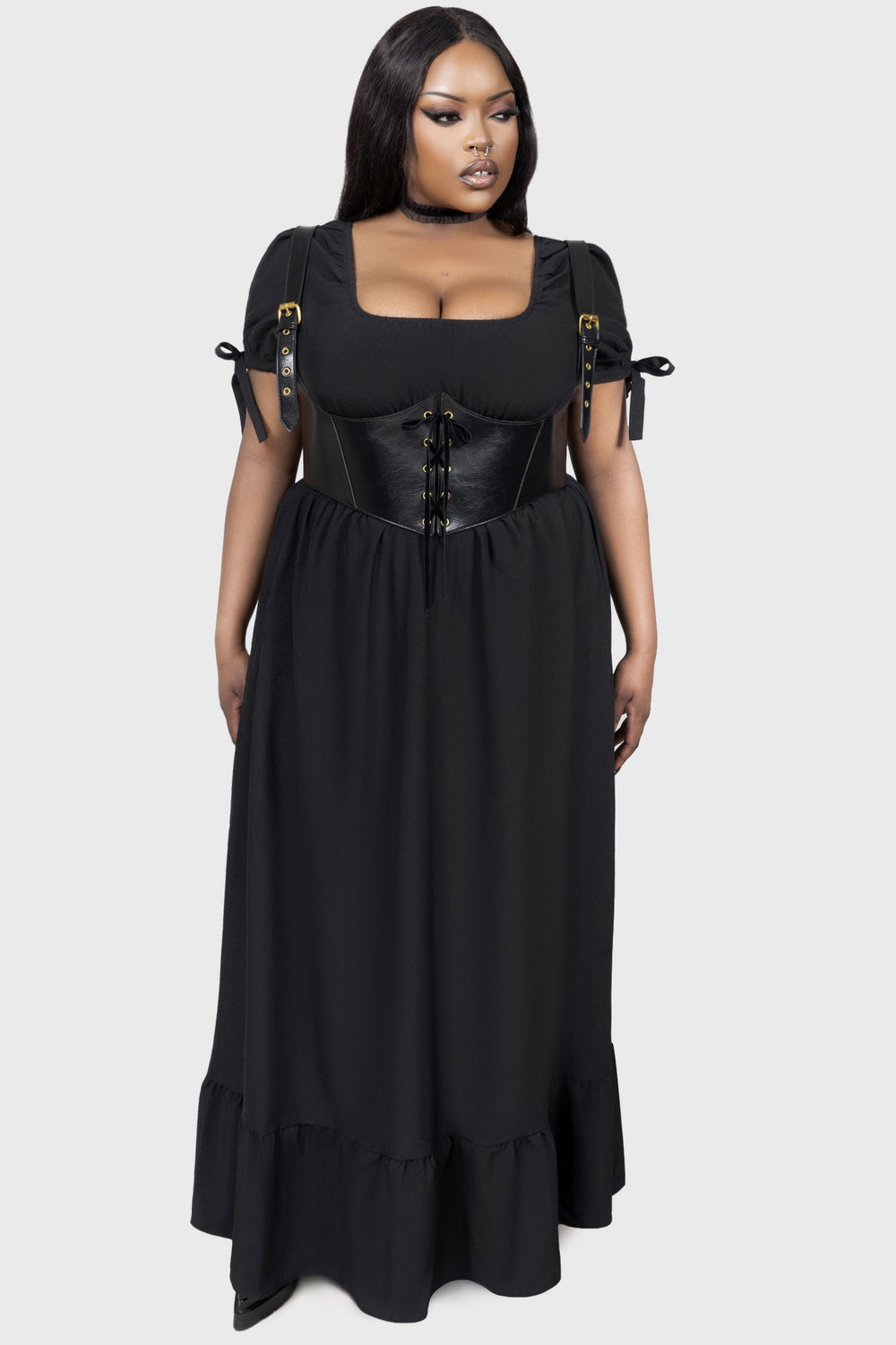 Grim Gretchen Dress [BLACK] Killstar / Womens