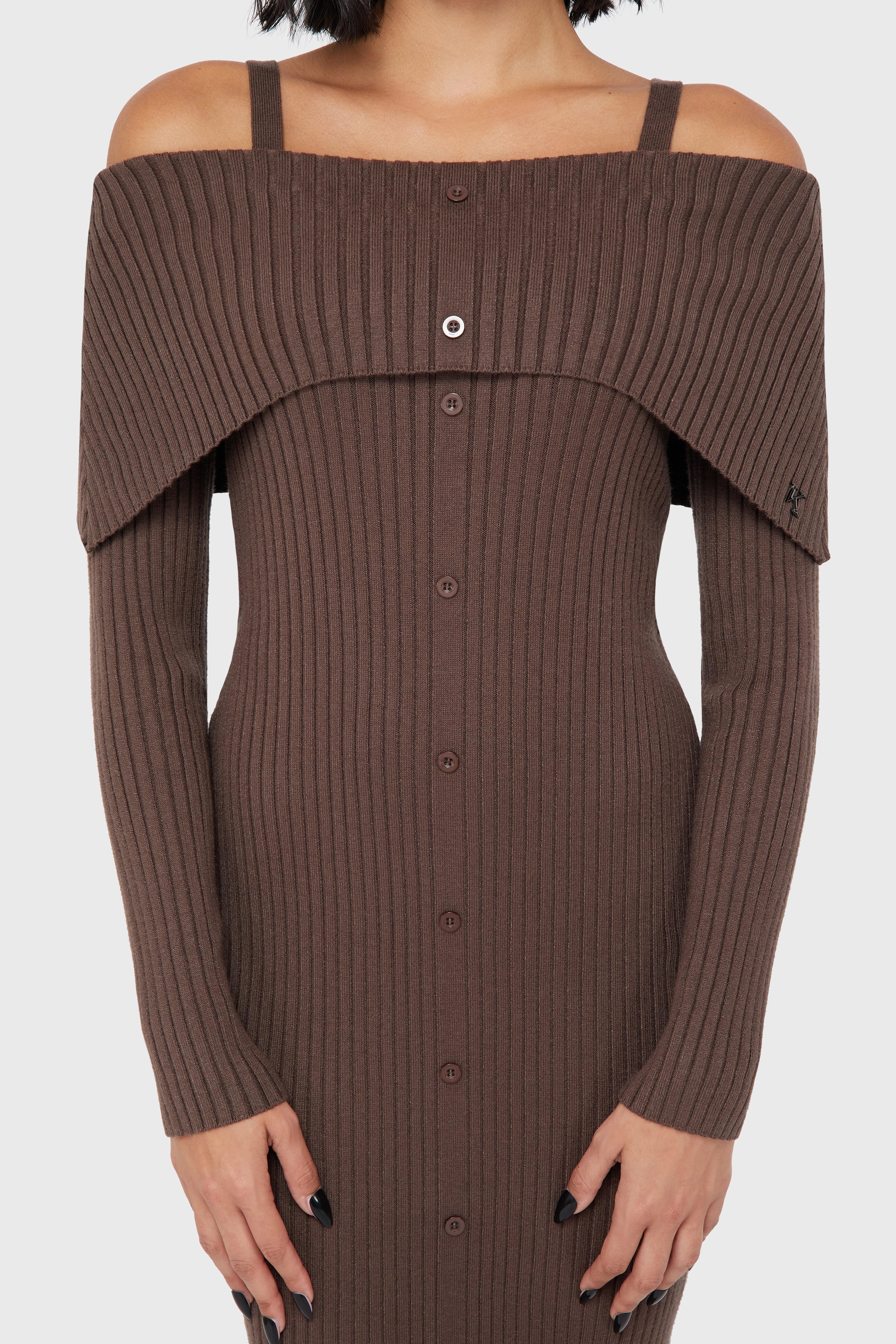 Dusk Empress Dress [Brown] Killstar / Womens