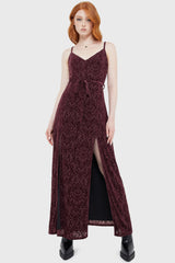 Blood Oak Maxi Dress Killstar / Womens