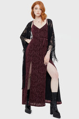 Blood Oak Maxi Dress Killstar / Womens