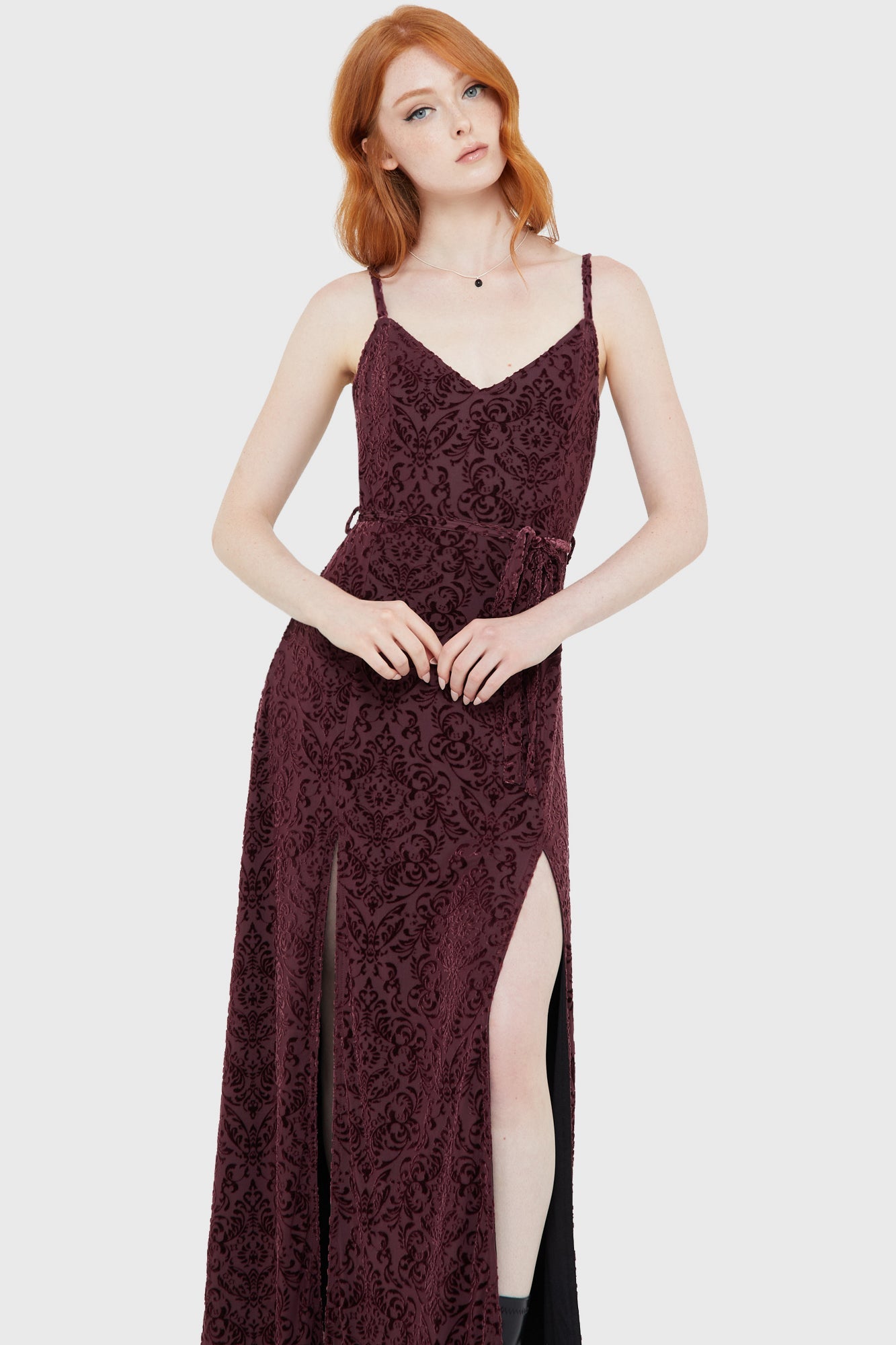 Blood Oak Maxi Dress Killstar / Womens
