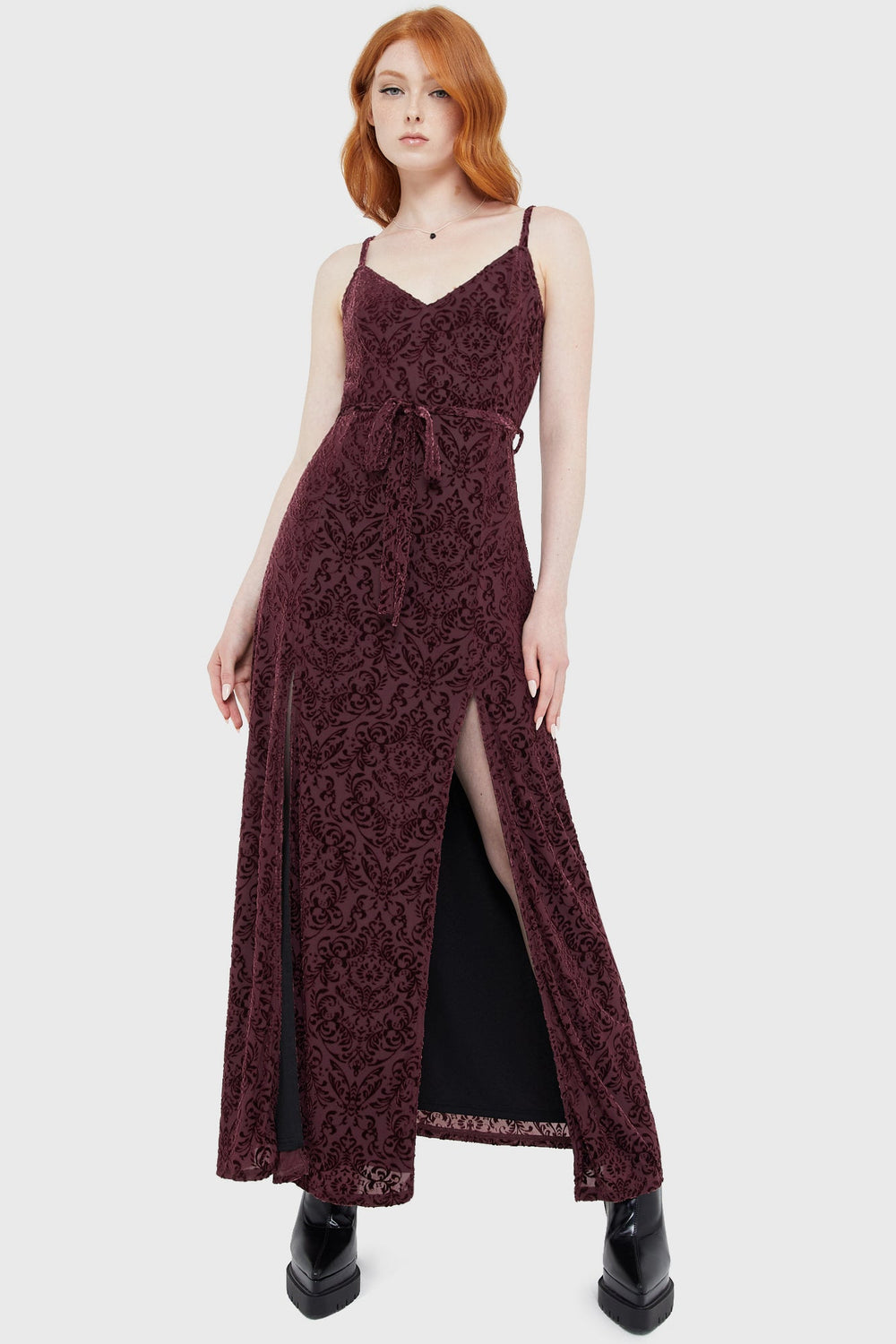 Blood Oak Maxi Dress Killstar / Womens