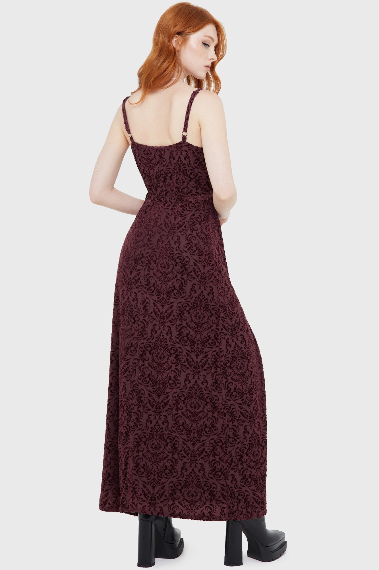 Blood Oak Maxi Dress Killstar / Womens