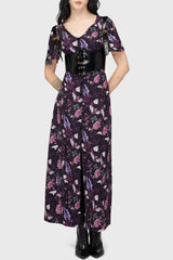 Willow Wisp Short Sleeve Maxi Dress Killstar / Womens