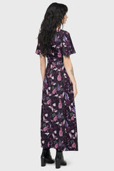 Willow Wisp Short Sleeve Maxi Dress Killstar / Womens