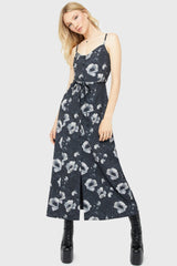 Cottage Chorus Maxi Dress [BLACK AND WHITE] Killstar / Womens