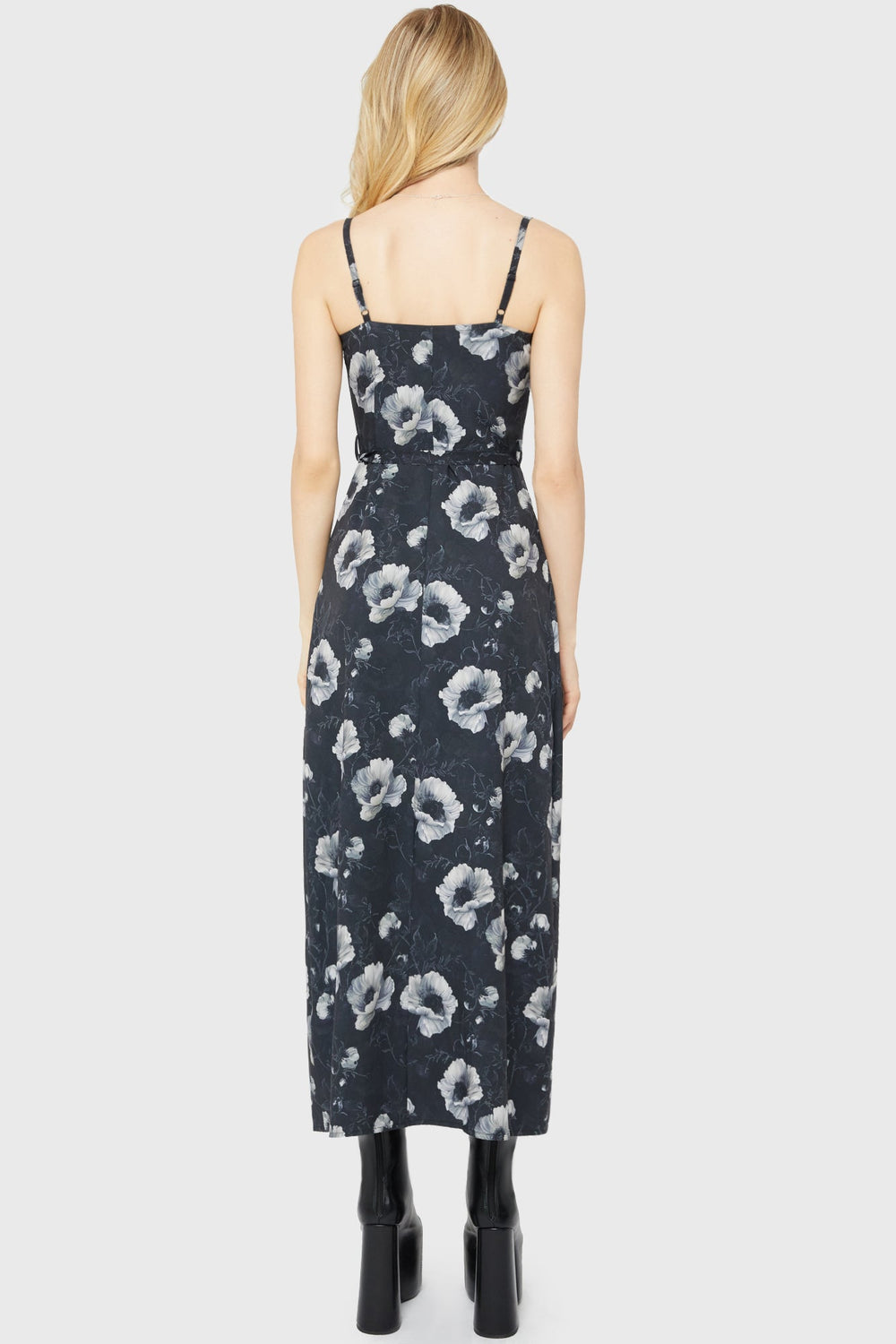 Cottage Chorus Maxi Dress [BLACK AND WHITE] Killstar / Womens