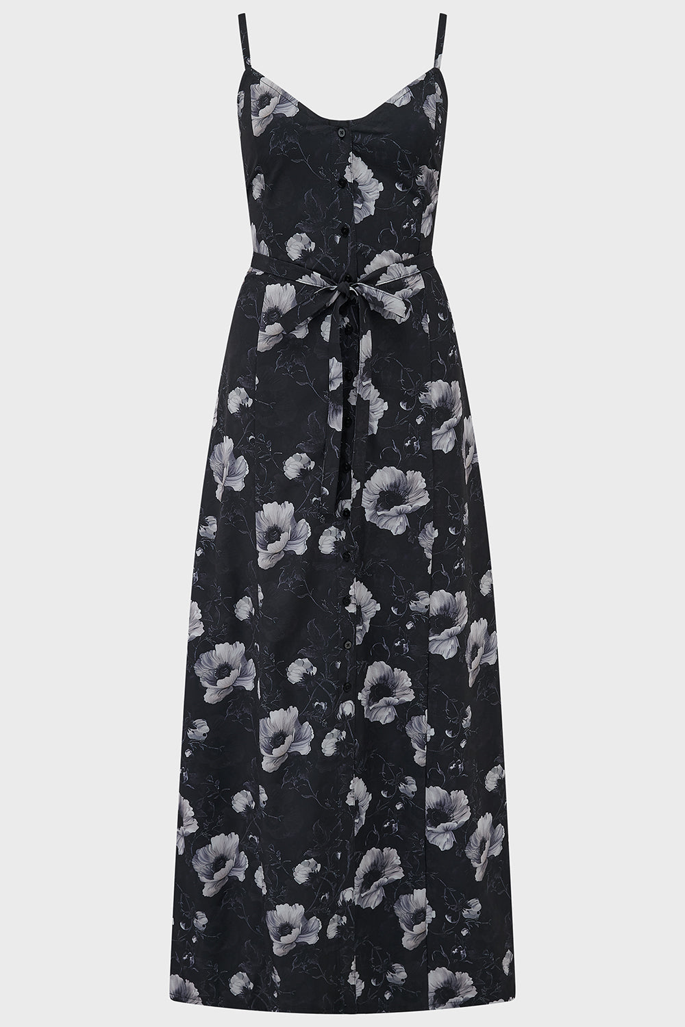 Cottage Chorus Maxi Dress [BLACK AND WHITE] Killstar / Womens