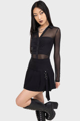 After The After Mesh Shirt Killstar / Womens