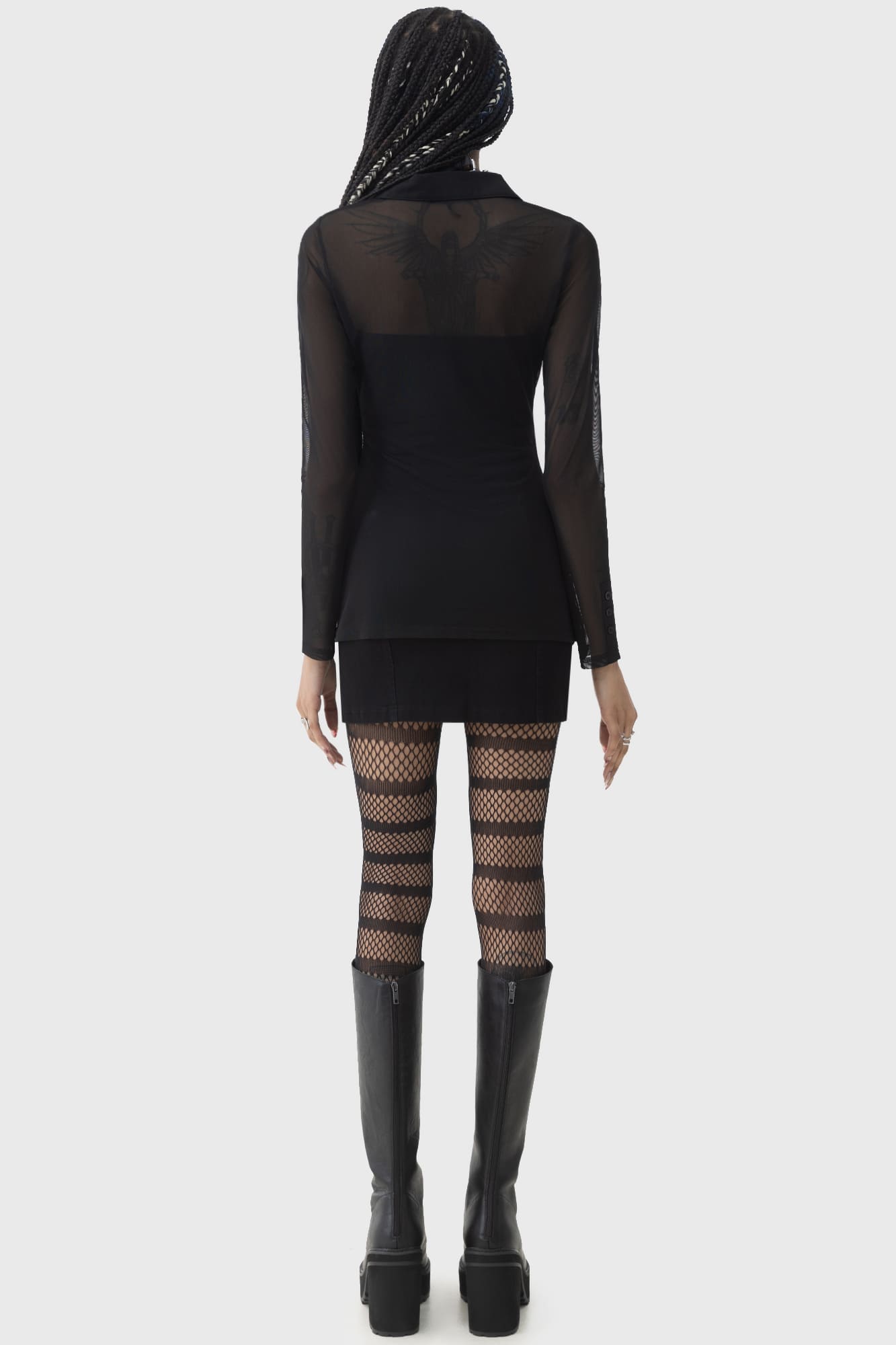 After The After Mesh Shirt Killstar / Womens