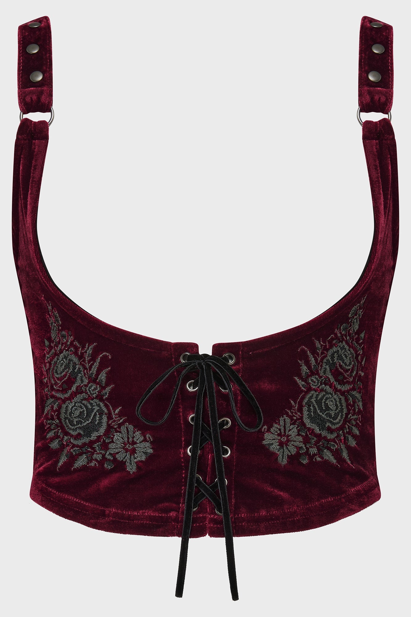A Devil's Rose Underbust Corset Top Killstar / Womens
