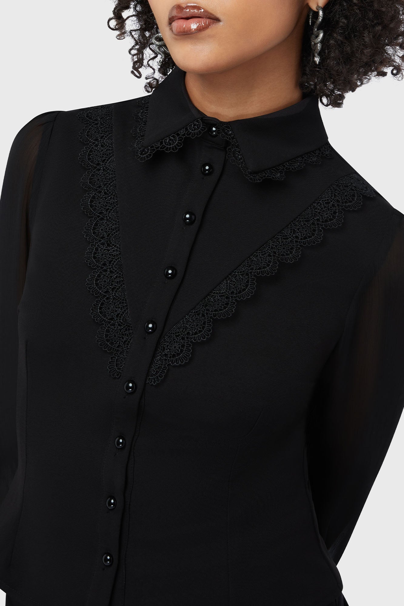 Miss Mourning Shirt Killstar / Womens
