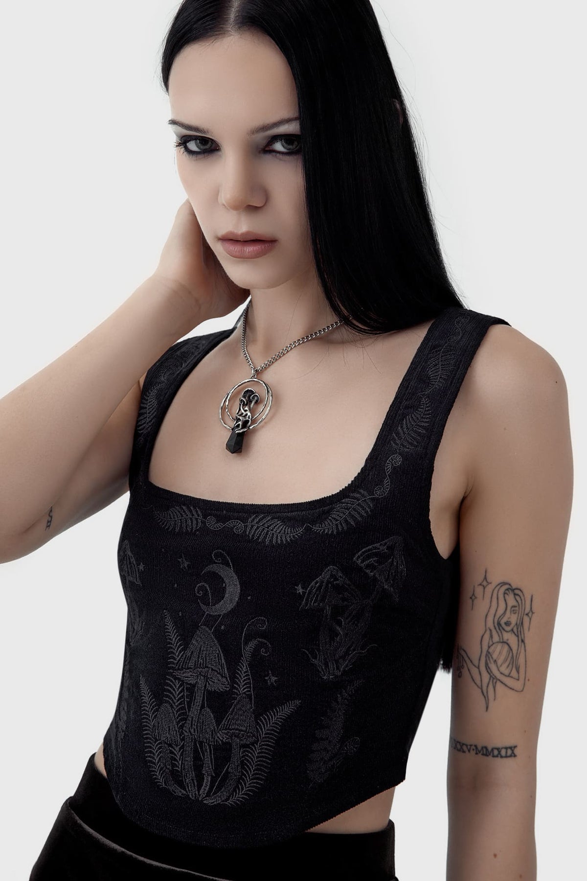 Perseis Corset Top Killstar / Womens