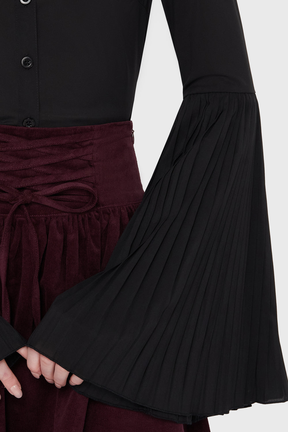 Alexandra's Mournng Shirt [Black] Killstar / Womens