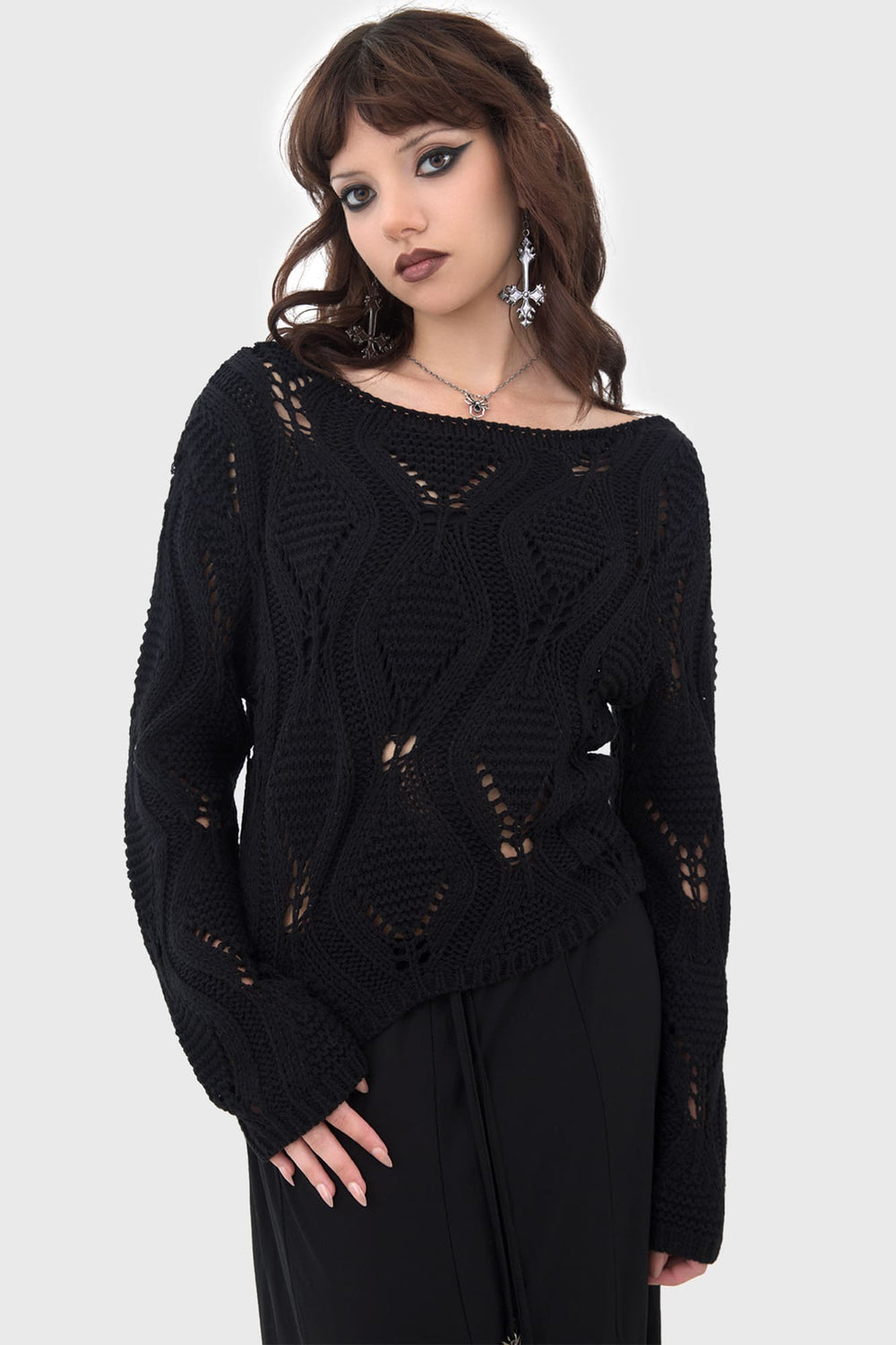 Nebula Riot Sweater Killstar / Womens