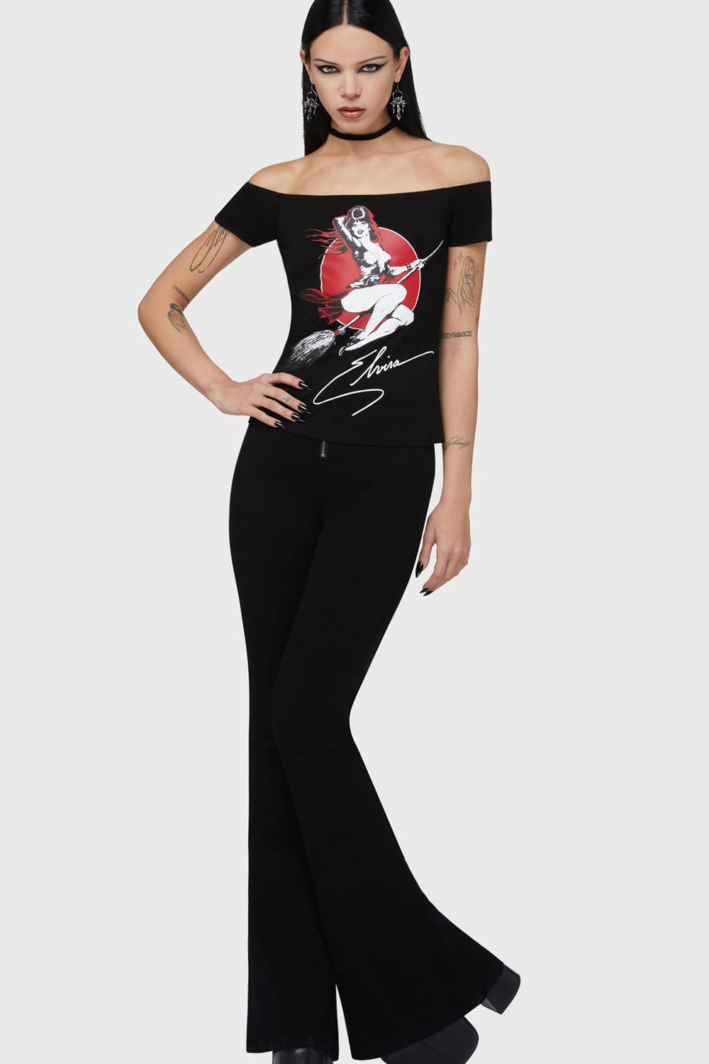 Moonstruck Bardot Top Killstar / Womens