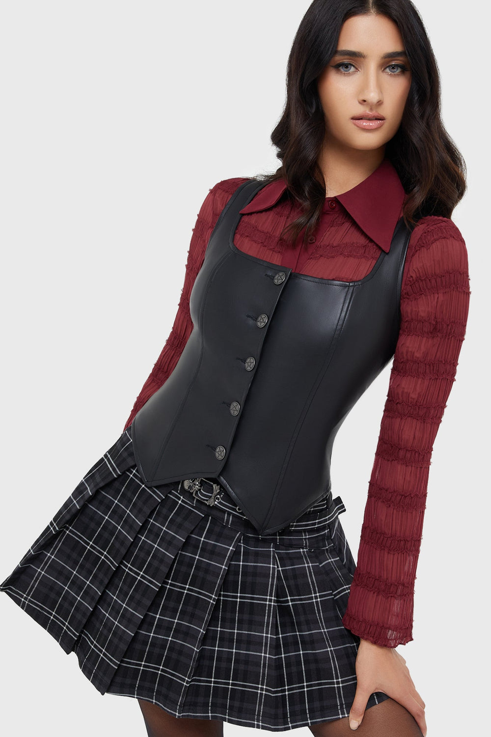 Fallen Light Top [RED] Killstar / Womens
