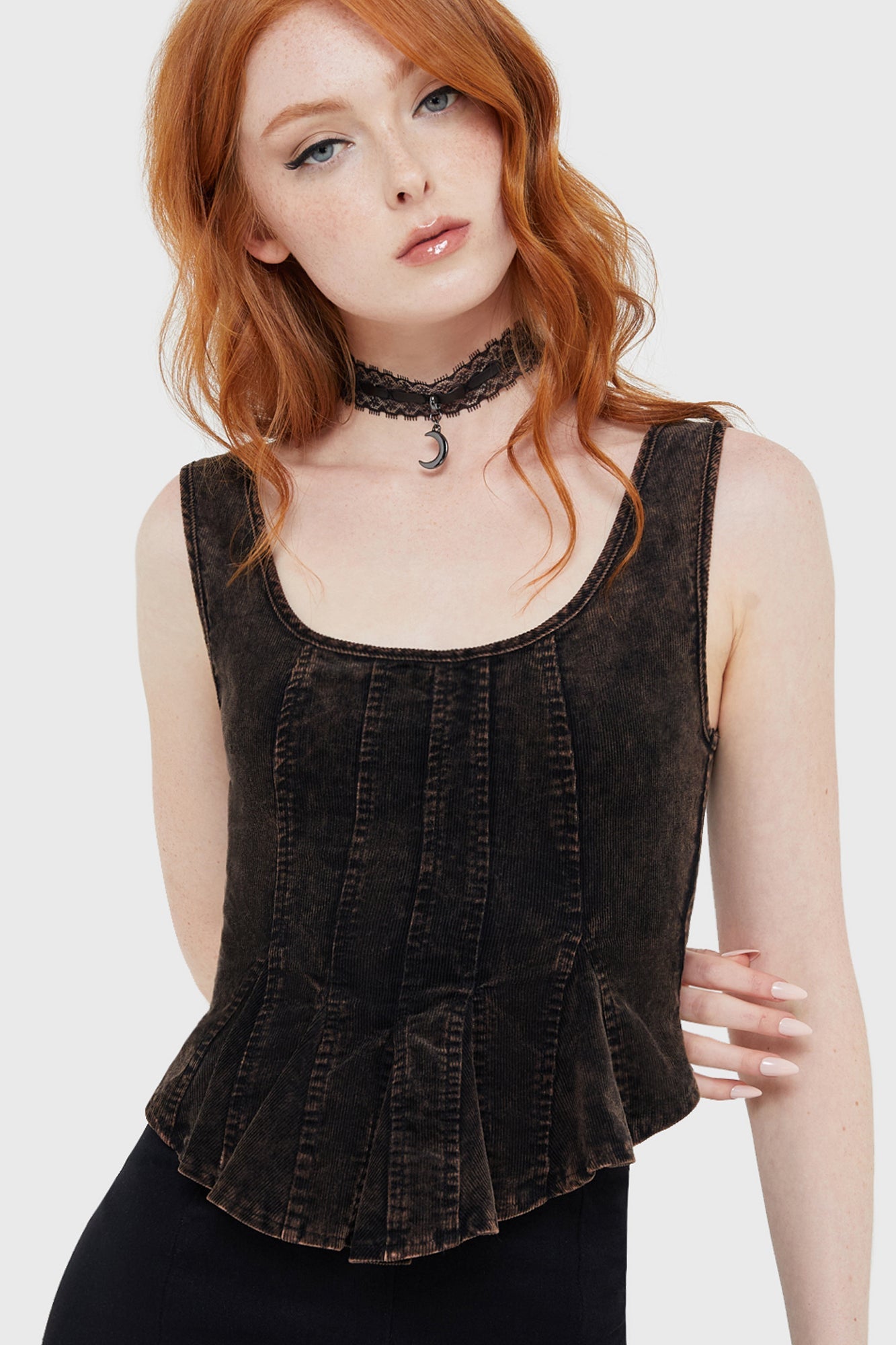 Dreadmire Corset Top Killstar / Womens