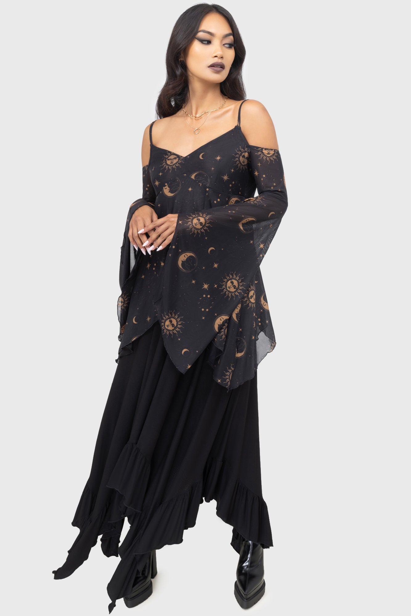 Nocturnova Top Killstar / Womens